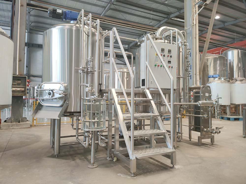 5 HL Stainless steel brewhouse
